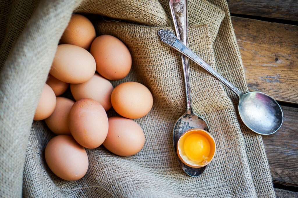 picture of eggs which are an excellent source of protein 